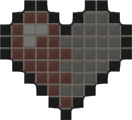 Figure 6: extra grout removed from the top of the mosaic.