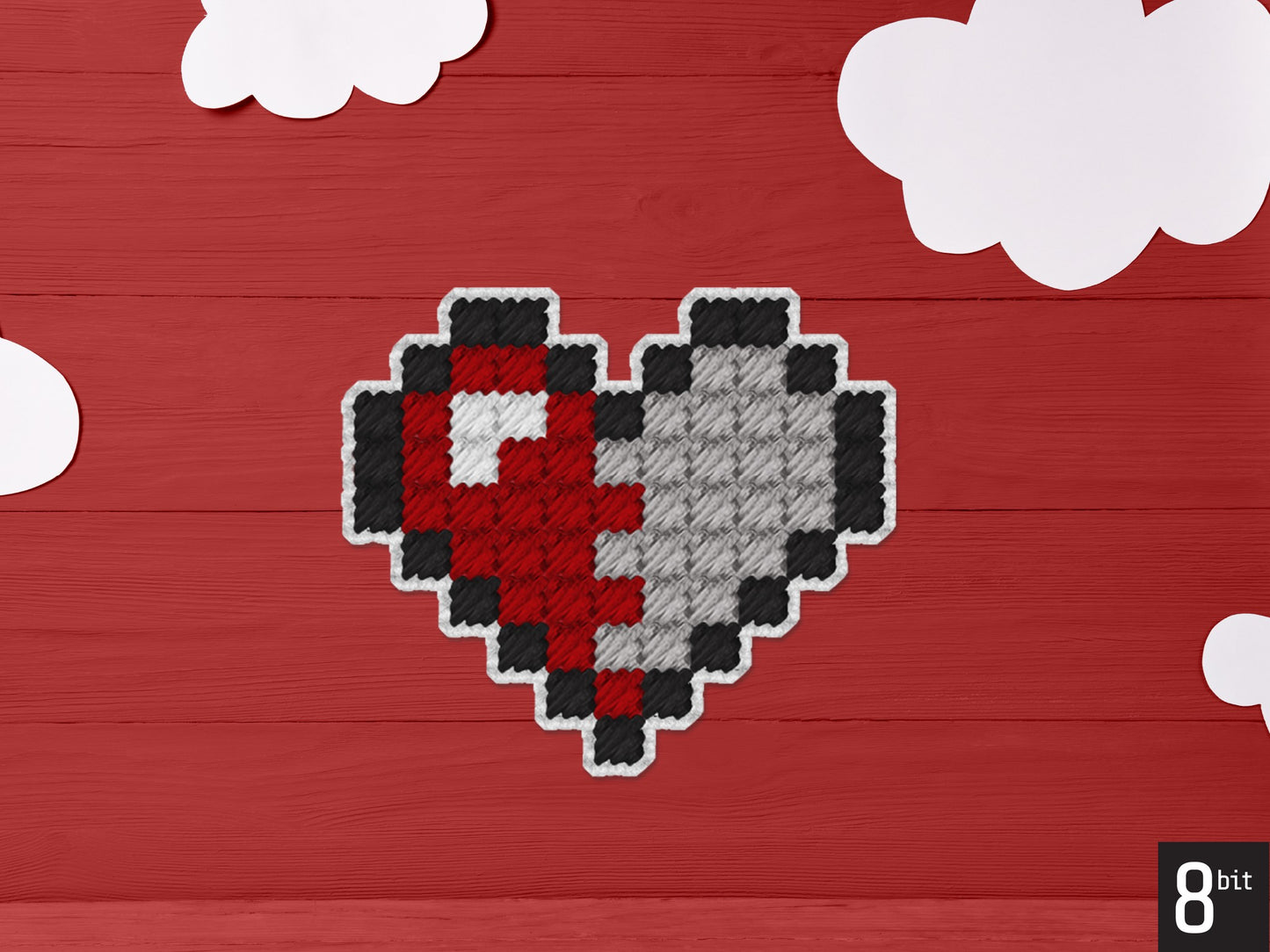 Heart Pixel Pattern for Beginners | Includes Four Variations | Great for Kids, Teens and Adults