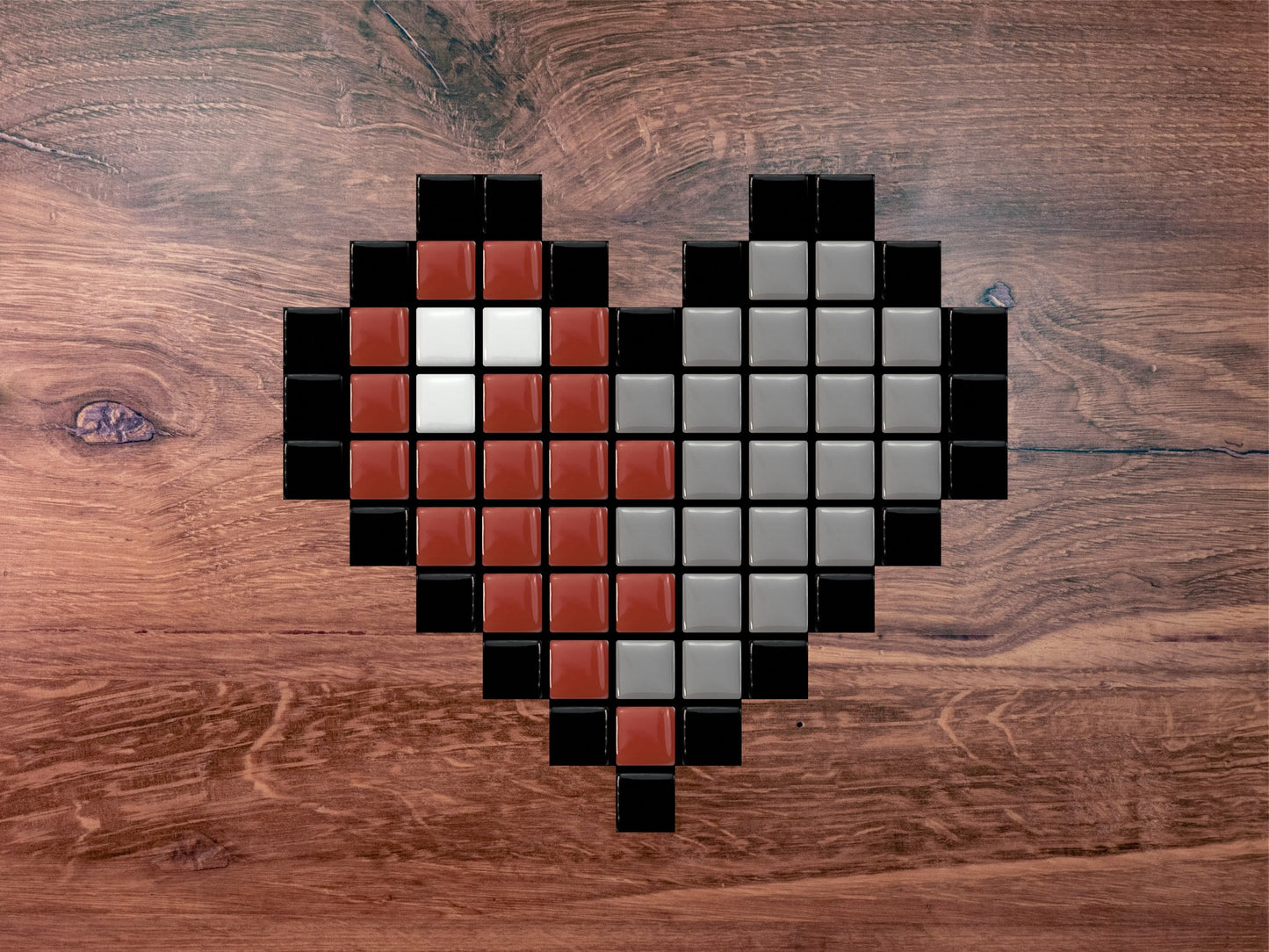 Heart Mosaic Craft Kit | Everything You Need | Accessible to All