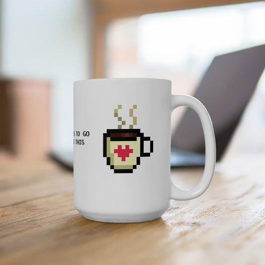 It's Dangerous to Go Alone! Video Game Themed Mug, 15oz