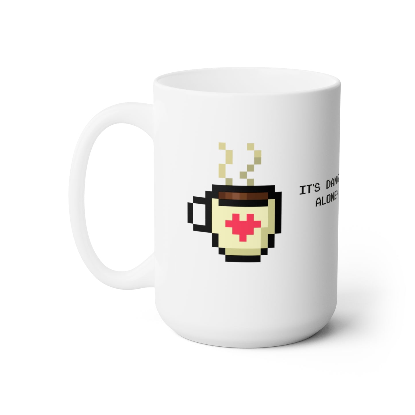 It's Dangerous to Go Alone! Video Game Themed Mug, 15oz